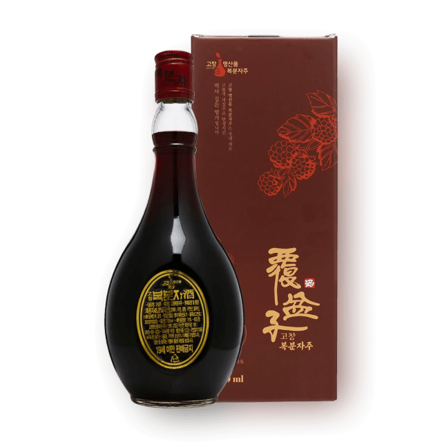 [추석할인] 고창명산품 원형 복분자주 18도 700ml 선물세트 대표이미지