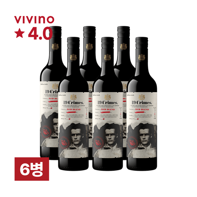 19 크라임스 레드 블렌드 750ml 6병 (1박스) 대표이미지