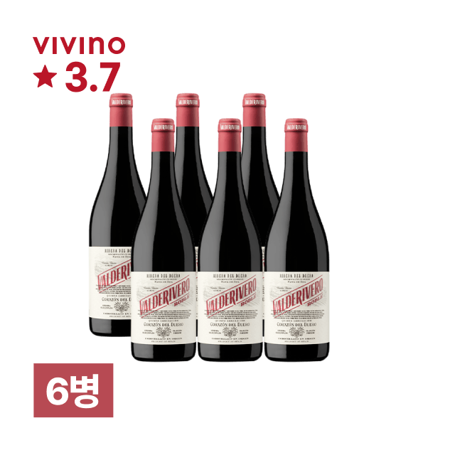 발데리베로 리베라 델 두에로 로블 750ml 6병 (1박스) 대표이미지