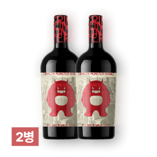 크림슨 몬스터 쉬라즈 750ml 2병