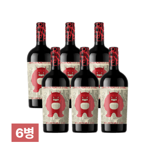 크림슨 몬스터 쉬라즈 750ml 6병 (1박스)