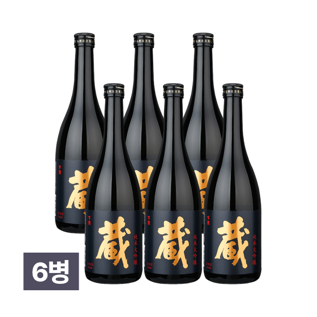 준마이다이긴죠 쿠라 720ml 6병 (1박스) 대표이미지