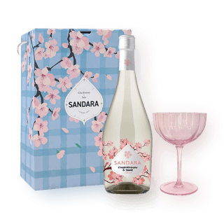 산다라 샤르도네 & 사케 750ml 전용잔 세트 (선물 추천) 산다라 샤르도네 & 사케 750ml 전용잔 세트 (선물 추천)