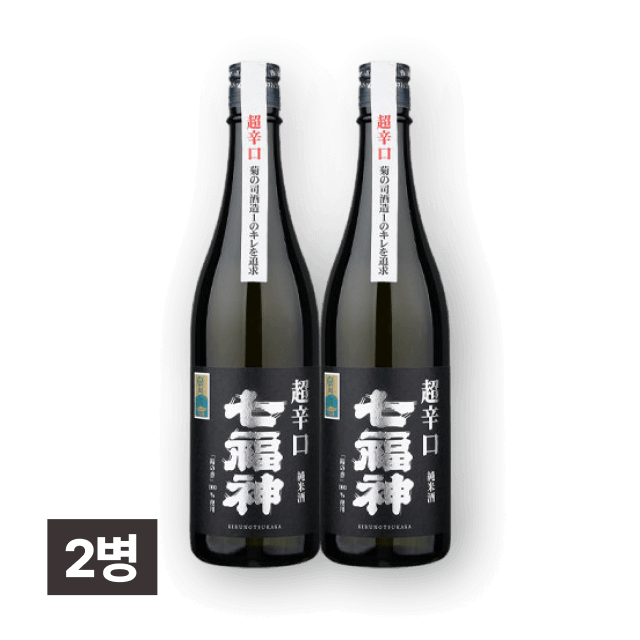 칠복신 준마이 초가라구치 720ml 2병 대표이미지