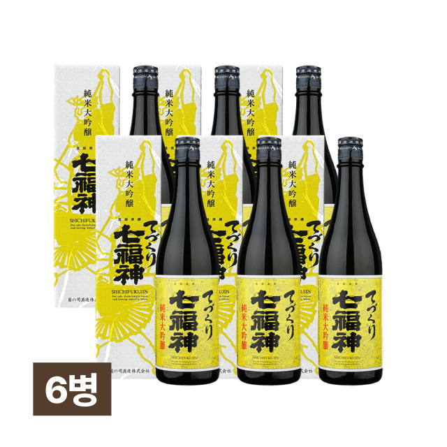 칠복신 준마이 다이긴죠 테즈쿠리 720ml 6병 (1박스) 대표이미지