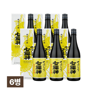 칠복신 준마이 다이긴죠 테즈쿠리 720ml 6병 (1박스)