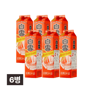 슈퍼레또팩 2,000ml 6팩 (1박스)