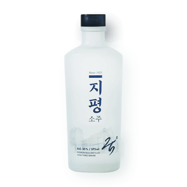 [8월할인] 프리미엄 지평소주 25도 375ml 쌀,보리,수수 블렌딩 발효증류주 대표이미지