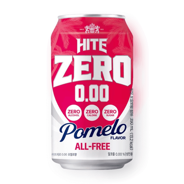 하이트 제로 포멜로 350ml (무알코올, 열대과일 탄산음료) 대표이미지