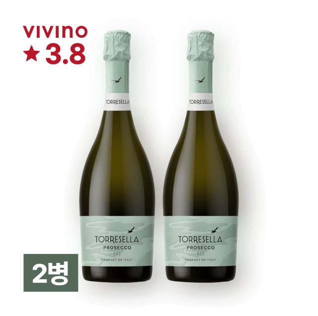 토레셀라 프로세코 NV 750ml 2병 대표이미지