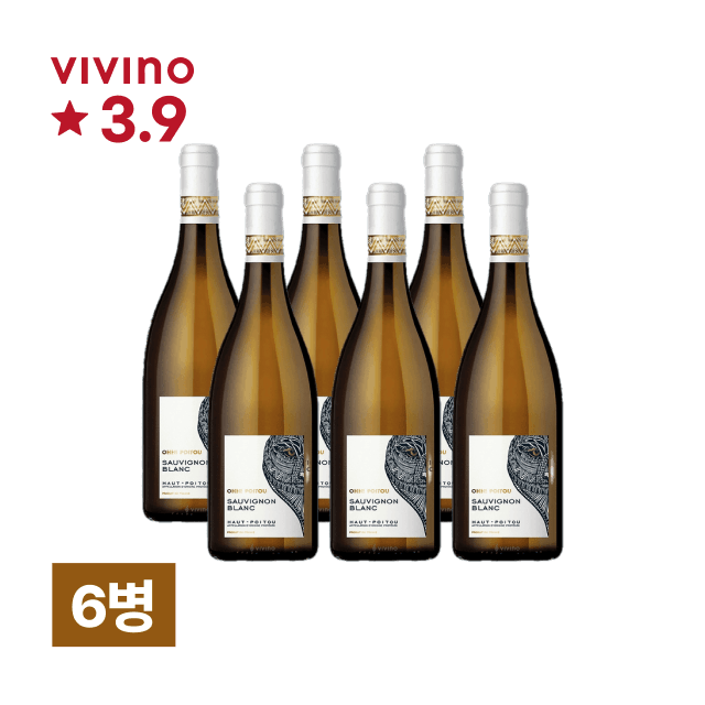 오! 푸아투 소비뇽 블랑 750ml 6병 대표이미지
