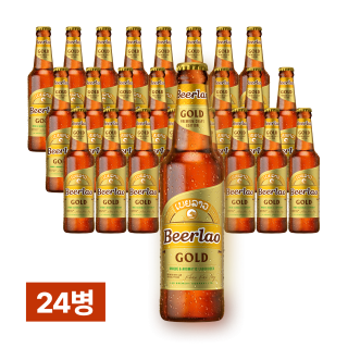 비어라오 골드 330ml 24병 (1박스)