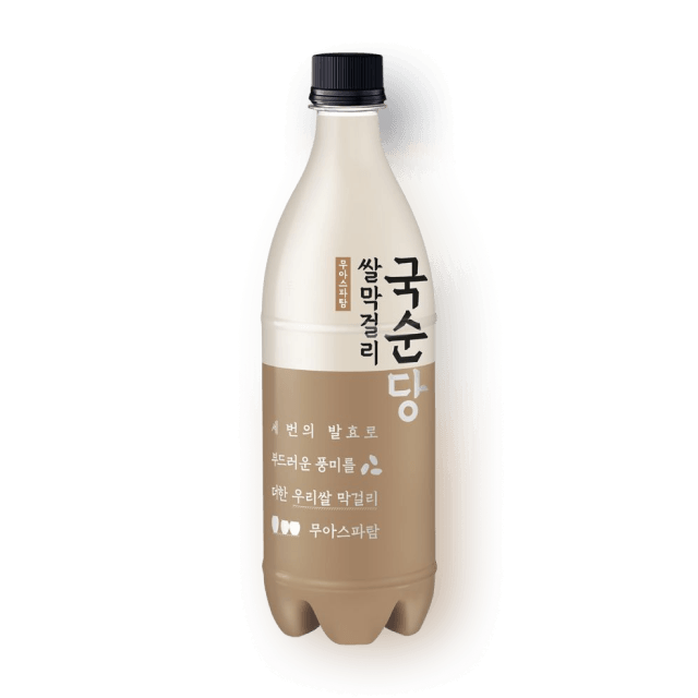 우리쌀 막걸리 5.8도 750ml (3번 발효, 아스파탐 무첨가) 대표이미지
