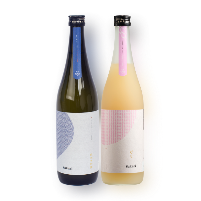 [추석특가] 사카리 준마이 다이긴죠 & 가리 사케 세트 (720ml, 700ml 2병) 대표이미지
