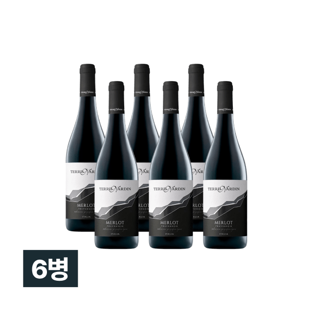 테르 나딘 메를로 뜨레베네치에 IGT 750ml 6병 대표이미지