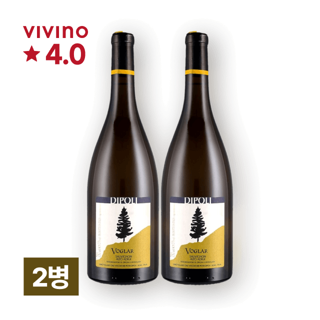 디폴리 &ldquo;보글라&rdquo; 쏘비뇽 알또 아디제 DOC 750ml 2병 대표이미지