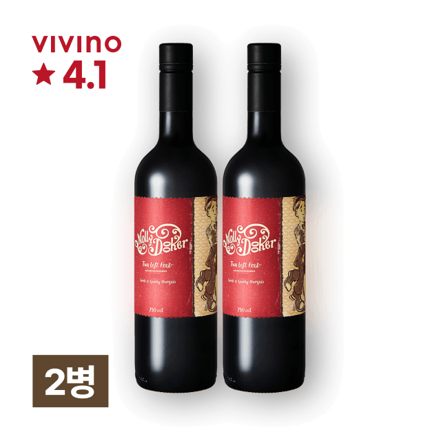 몰리두커 투 레프트 피트 750ml 2병 대표이미지