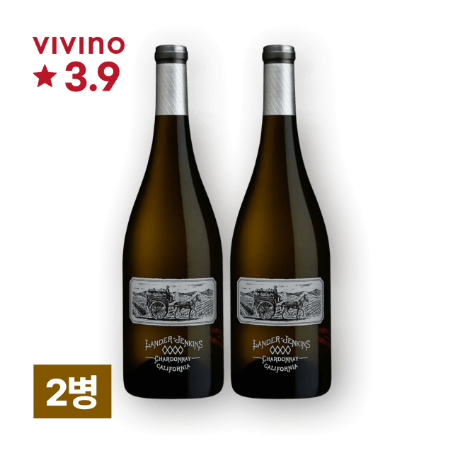 랜더 젠킨스 캘리포니아 샤도네이 750ml 2병 대표이미지