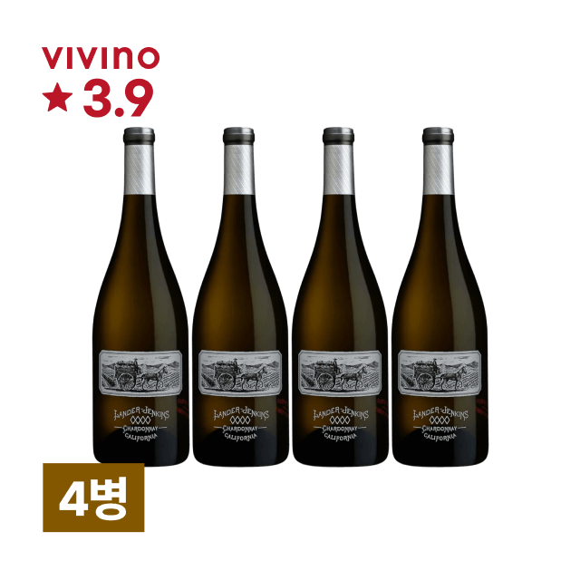 랜더 젠킨스 캘리포니아 샤도네이 750ml 4병 대표이미지