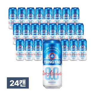 칭따오 논알콜릭 500ml 24캔 (1박스)