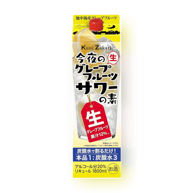 쿠니자카리 그레이프후르츠 1800ml 대표이미지