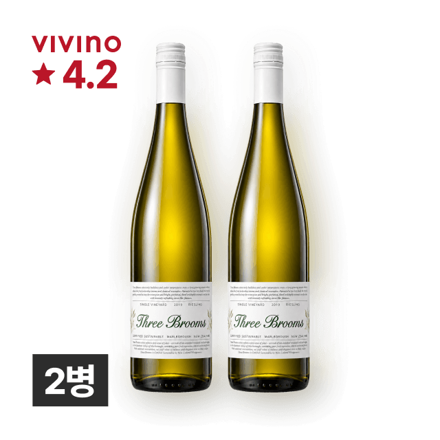 쓰리 브룸즈 리슬링 750ml 2병 대표이미지