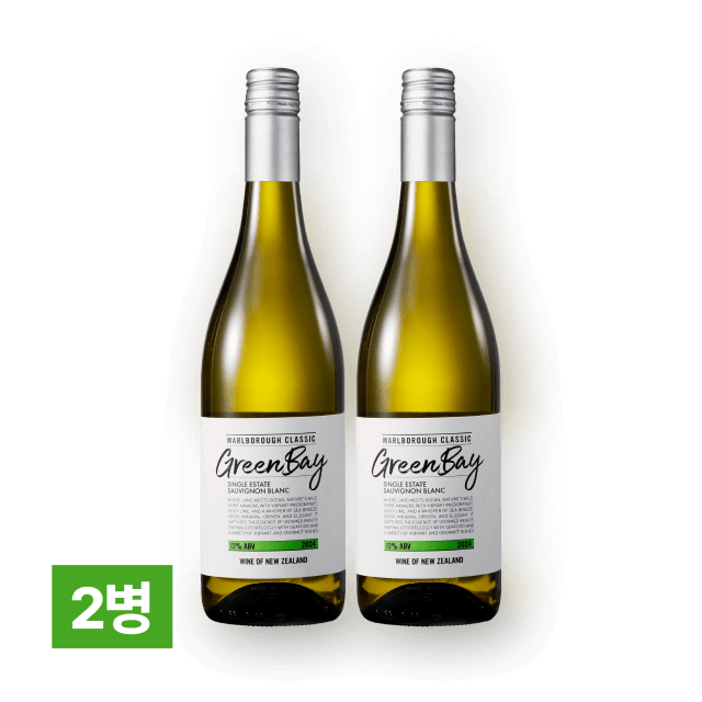 그린베이 소비뇽블랑 750ml 2병 대표이미지