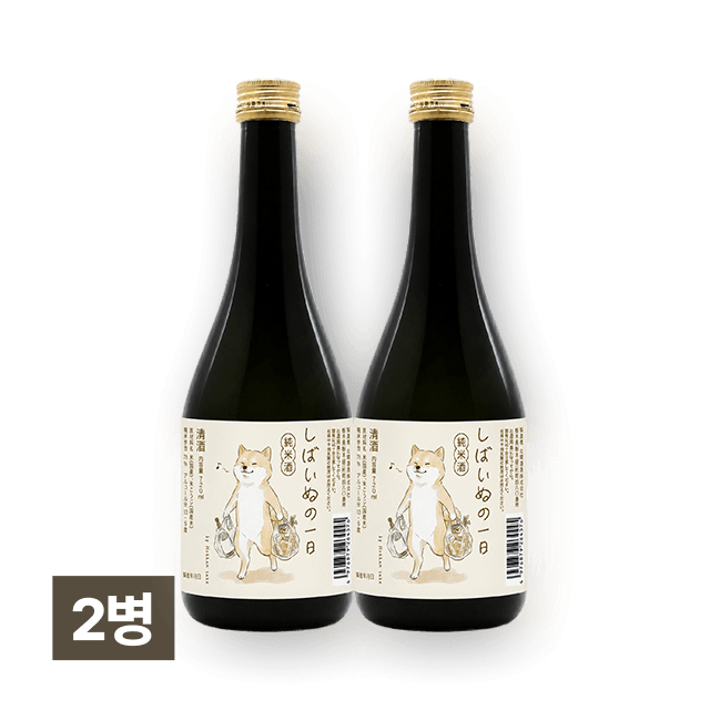 시바의 하루 준마이 720ml * 2병 대표이미지