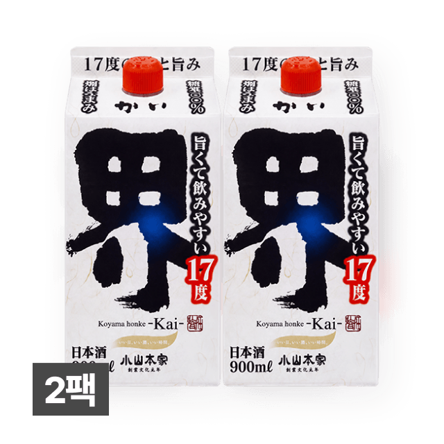 카이 900ml 2팩 대표이미지