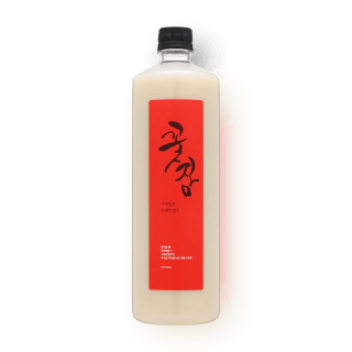 꽃잠 6도 1000ml (우리밀 누룩, 수제 탄산 막걸리)