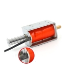 솔레노이드 전자석 푸쉬 풀 Impact 타입 DC12V DC24V SOL3964-1218A 스트록18mm AC220V