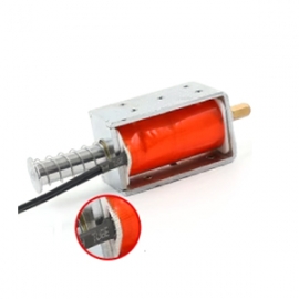 솔레노이드 전자석 푸쉬 풀 Impact 타입 DC12V DC24V SOL3964-1218A 스트록18mm AC220V