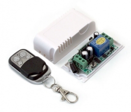 DC모터 컨트롤러 1채널 무선 송ㆍ수신기세트 RC-12-1CH (12V) & RC01