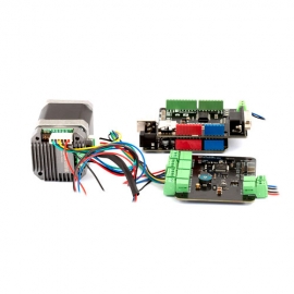 DFROBOT CAN BUS Shield for Arduino DFR0370 + Arduino Uno(R3) 호환 보드  + SMC-001 + 엔코더스테핑모터 NK245E + 스테핑모터 드라이버 SBD-10