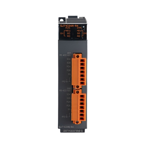 QJ71C24N-R4 / 미쓰비시 PLC 시리얼 통신카드 / RS-422/485 2채널