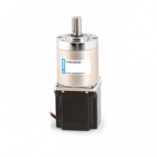 52파이 헤리컬유성기어드 56각 브레이크장착 스테핑모터 PH52HS2355B 2상바이폴라