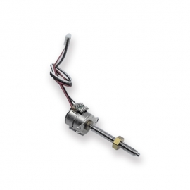 &Phi;10mm 리니어 스테핑모터 LS1010-S25 스트로크 25mm 고정밀 카메라 3D프린터 IoT 아두이노
