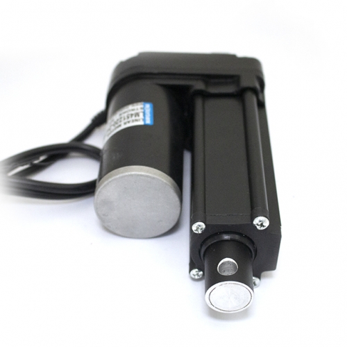 방수방진 리니어액추에이터 LM-45120-4875A DC48V 추력 750N(약 76kgf) 40mm/s 80W 스트로크 50~500mm 선택