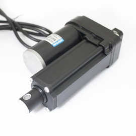 방수방진 리니어액추에이터 LM-45120-4875A DC48V 추력 750N(약 76kgf) 40mm/s 80W 스트로크 50~500mm 선택