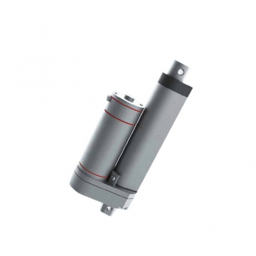 광학엔코더 리니어액추에이터  LM4075OE-4012 고정밀 실린더 12/24V 40mm/s 120N