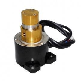 마그네틱 커플링 기어펌프 BWGP-3209-0624S BLDC DC24V 0~5V 속도제어&middot;FG 출력 0.65ml/rev 유량 0.325~3.25L/min 출구압 5bar 텅스텐강 기어 입출구 동일방향