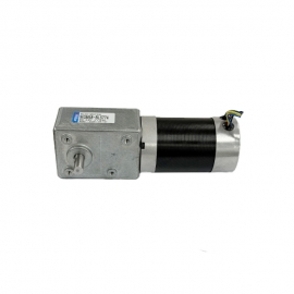 웜감속 BLDC 기어드모터 WGM58-BL5774 DC24V 56각 정격토크 15.8~300kgf·cm 정격속도 161~2.8rpm 감속비 12종 선택 직각축 셀프락