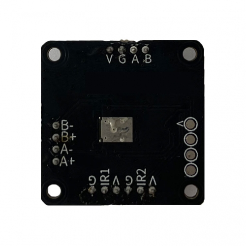 RS-485 스텝모터 드라이버 컨트롤러 SBC-11R4 Modbus RTU DC7~24V 28&times;28mm 모터 후면 일체형 리미트 2채널 원점복귀&middot;다축 주소 설정