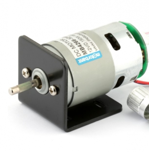 속도조절기 일체형 소형 DC모터 DMC-MB4266-12180N   DC12V  18000RPM 221W 고정브라켓세트제품