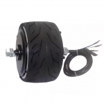 6인치 홀센서 BLDC 인휠 모터 BL166D-7550 유성감속기어장착형 감속비 1/5 DC 24/36V 겸용 500/600W