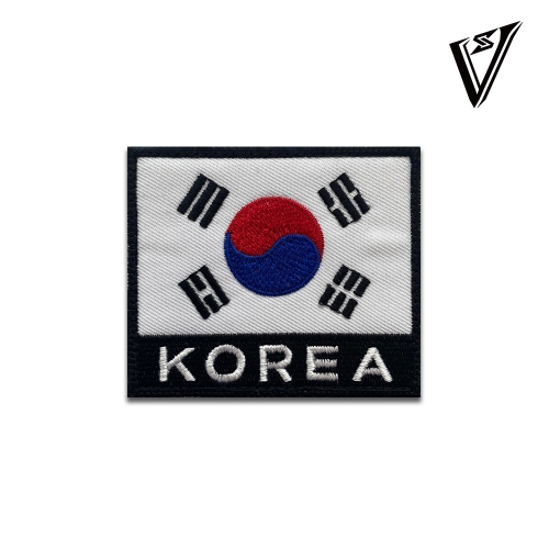 KOREA 태극기 패치 (컬러)