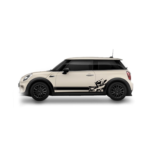 미니 사이드 데칼 PAINTING BLACKJACK mini/countryman side