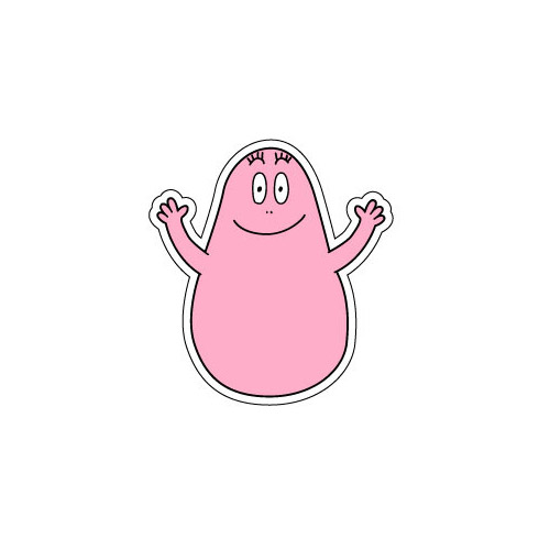 바바파파 barbapapa sticker 차량용 스티커 데칼