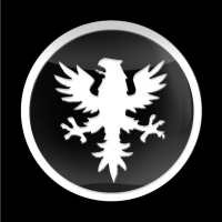 고뱃지 3D DRAGON BLACK