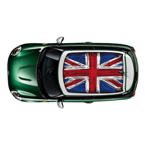 미니 루프 데칼 UNIONJACK SCRATCH roof